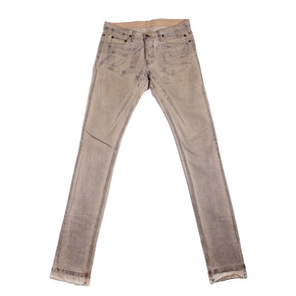 Rick Owens Denim - RICK OWENS DRKSHDW archival dirty gray cotton jeans